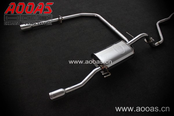 Kia 【AOOAS exhaust pipe】 Kia K2 in the end of bilateral single-product map